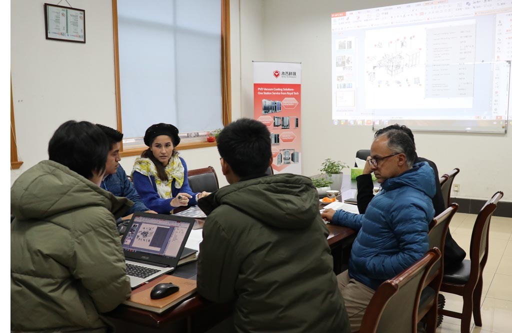 품질 PVD 진공 코팅 기계 공장