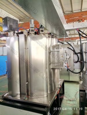 좋은 가격 세라믹 PVD 진공 코팅 기계 산업 표면 처리 필요를 위해 아르곤 가스 유형 및 사용자 지정 색상을 제공합니다 온라인으로