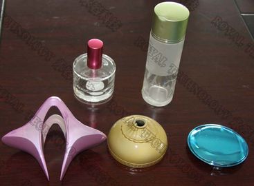 플라스틱 화장용 병 마개 열 증발 코팅 단위 코팅, 화려한 색깔을 금속을 입히는 PVD