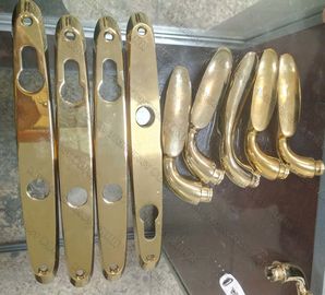 Zamak 문 손잡이와 자물쇠 PVD 도금 기계, 고급장교 꼭지 ZrN 금 도금