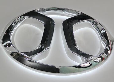 휴대용 Frontlit 아크릴 LED 빛 차 로고를 위한 기계를 금속을 입히는 아크릴 PVD Chrome 진공