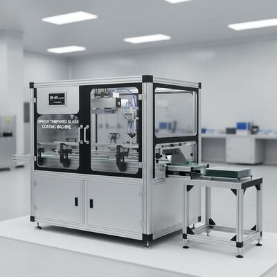 품질 스피디 템퍼드 글래스 코팅 머신 (Speedy Tempered Glass Coating Machine) 공장