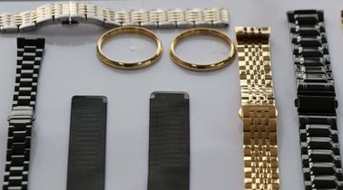시계 금속 부속을 위한 로즈 금 PVD 금 도금 기계