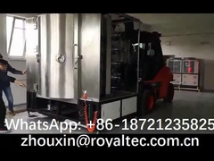 1번째 PVD 기계는 포알드-메탈 와이어 & 유리 램프 PVD 도금에서 설립되었습니다